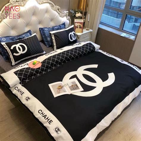 chanel king size comforter set